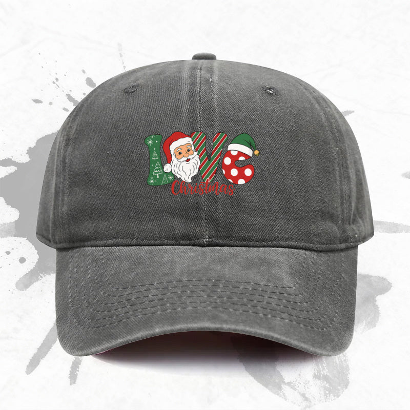 1pc, Adjustable Baseball Cap with Christmas Print, Lightweight Printed Craft Women'S Hat, Festive Atmosphere Men'S Trendy Cap, Ideal Gift for Weddings, Parties, Birthdays, Perfectly Showcasing The Joyful Spirit of The Holiday