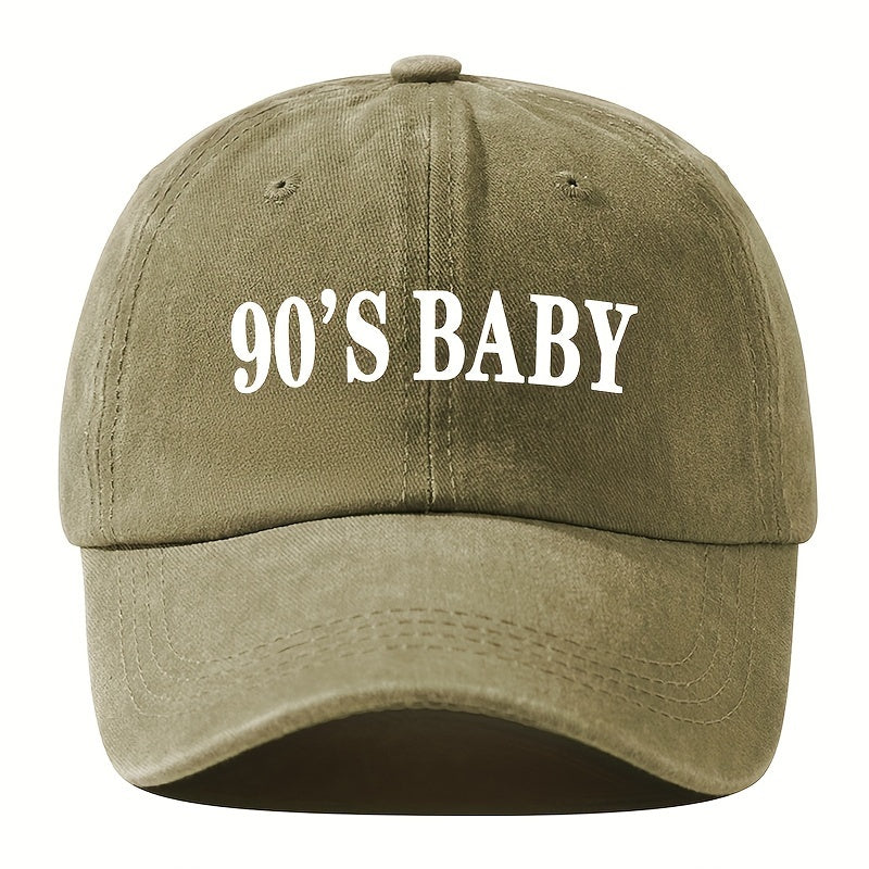 Men's Baseball Cap Outdoor Travel Fishing Hat Mountaineering Hat Retro Washed Sports Duckbill Cap Curved Brim Hat Adjustable High Quality Dad's Truck Hat