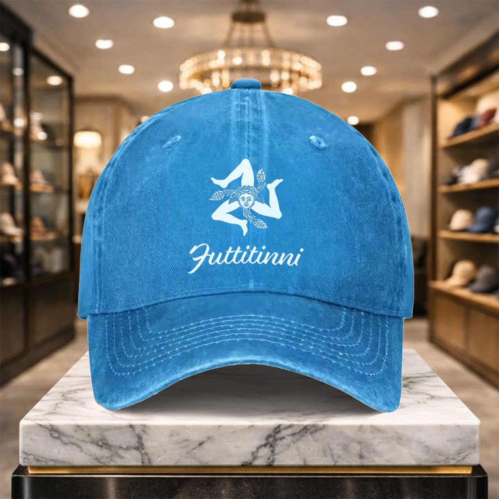 1 Versatile Casual Trinacria Baseball Cap with Adjustable Design, Suitable for Outdoor Sports and Everyday Casual Wear, a Casual Street Hat for Casual Outfits
