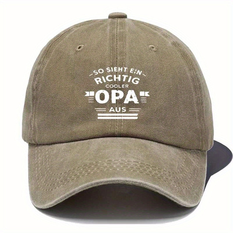 Unisex Washed Baseball Cap, Trendy Retro Duckbill Cap, Layered Printed Slogan Sun Hat, Best Choice for Traveling And Walking