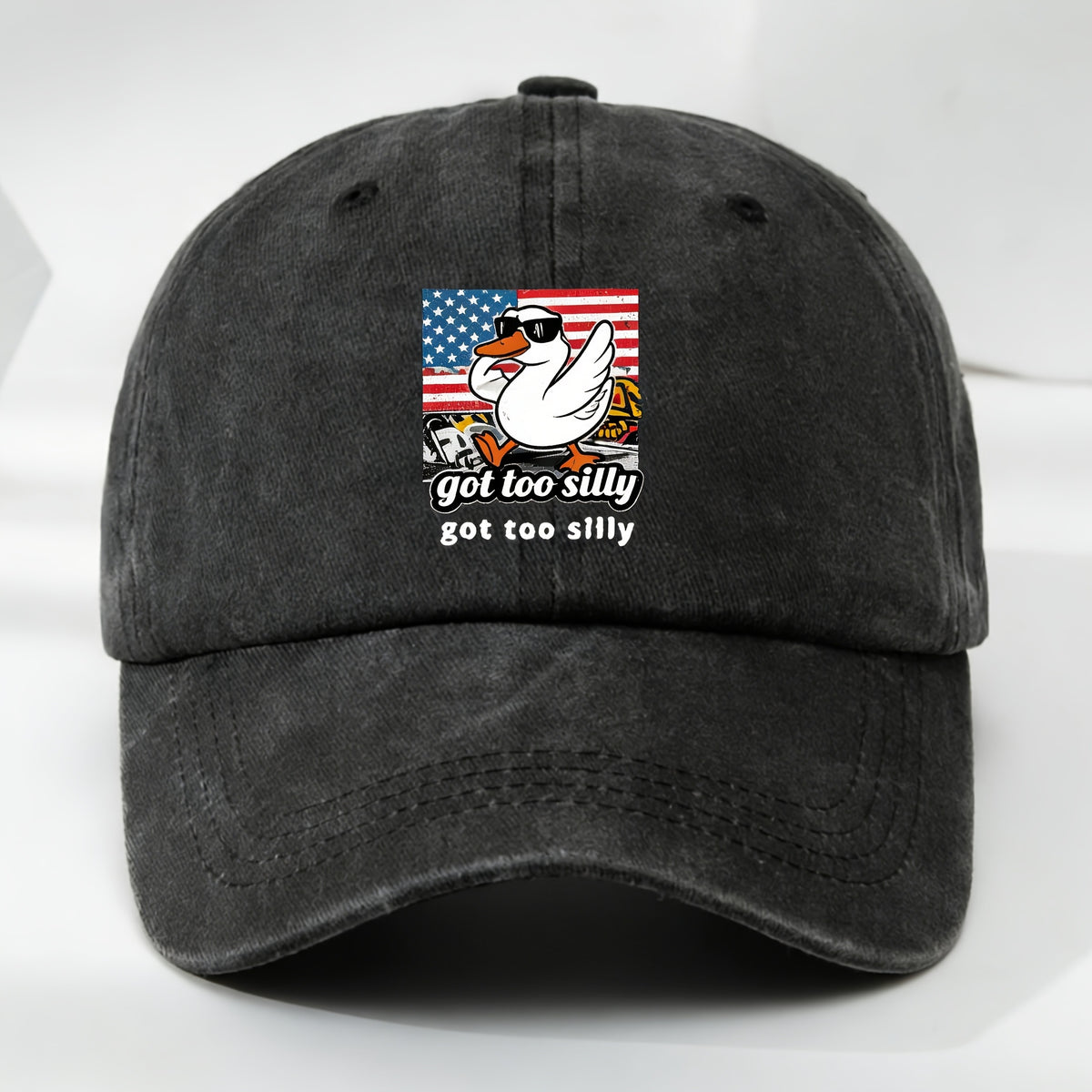 Men's Summer Casual Washed Baseball Hat, Lightweight Adjustable Outdoor Sun Hat for Everyday