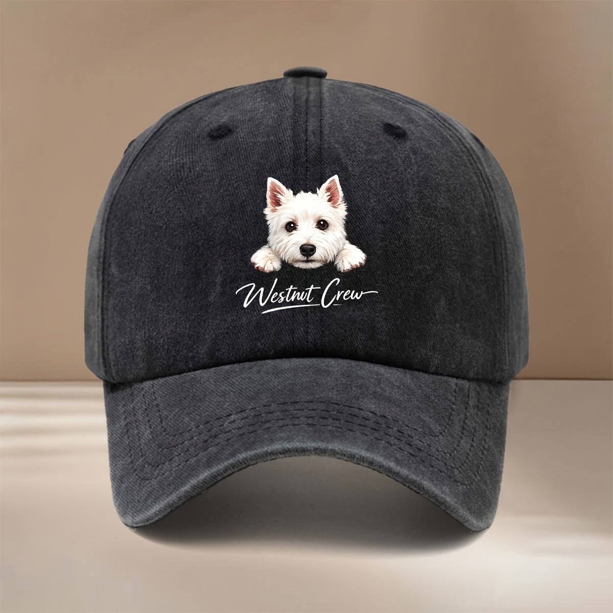 This Is a Westnut Crew Printed Baseball Cap, a Trendy, Comfortable, and Adjustable-sized Snapback Hat Suitable for Both Men and Women. It Is a Lightweight,  Curved-brim Hat Perfect for Outdoor Sports, Dinners, Camping, and Other Occasions